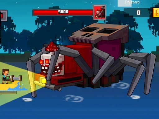 Pirate Block Craft Monster Shooter img